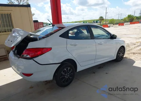 2016 Hyundai Accent Se z USA, uszkodzony, nr VIN KMHCT4AE9GU134526
